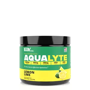 PowerVance aqualyte electrolyte powder – lemon lime | zero sugar hydration