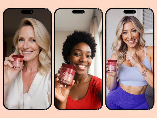 Cata-Kor Skin, Hair & Nails Supplement – Ca AKG | MSM | Hyaluronic Acid | Biotin – Supports Radiant Skin, Promotes Shiny Hair & Strong Nails – Beauty Complex, Dietary Supplement Cata-Kor Skin, Hair & Nails Supplement – Ca AKG | MSM | Hyaluronic Acid | Biotin – Supports Radiant Skin, Promotes Shiny Hair & Strong Nails – Beauty Complex, Dietary Supplement