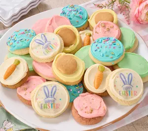 Cheryl's 24 Piece Easter Frosted Cookie Assortment