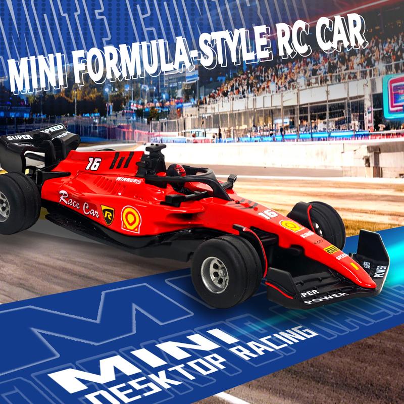 Minigear 1:64 RC Drift Car - 2.4G Type-C charging,RC Remote Control Car Multi-Speed Set,1:64 DIE-CAST Collectible Desktop Ornament,Great Christmas Birthday Gift for Boy & Man,Pocket Remote Control Car