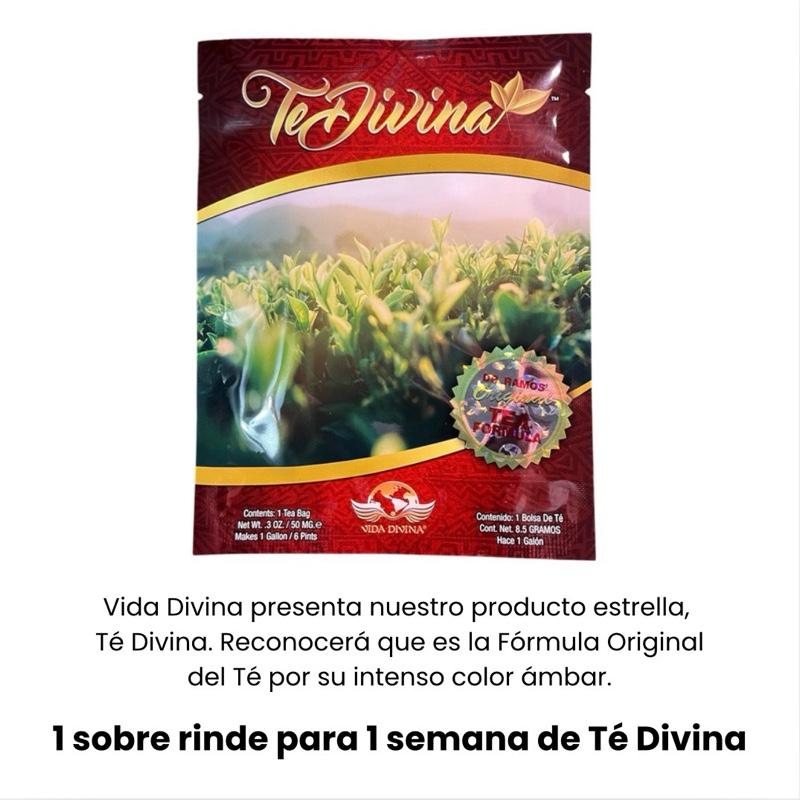 Té Divina - Buy 4 Get 2 Free, Natural Herbal Tea Caffeine-Free, 6 Weeks, Infused With Reishi premium Beverage