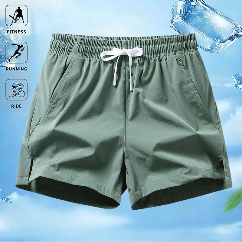 Men's printed sports casual shorts, breathable and quick-drying trendy fitness shorts, ideal for summer workouts, great Valentine's Day gift