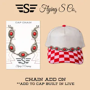Trucker Hat/Cap Chain Add on LIVE SALE
