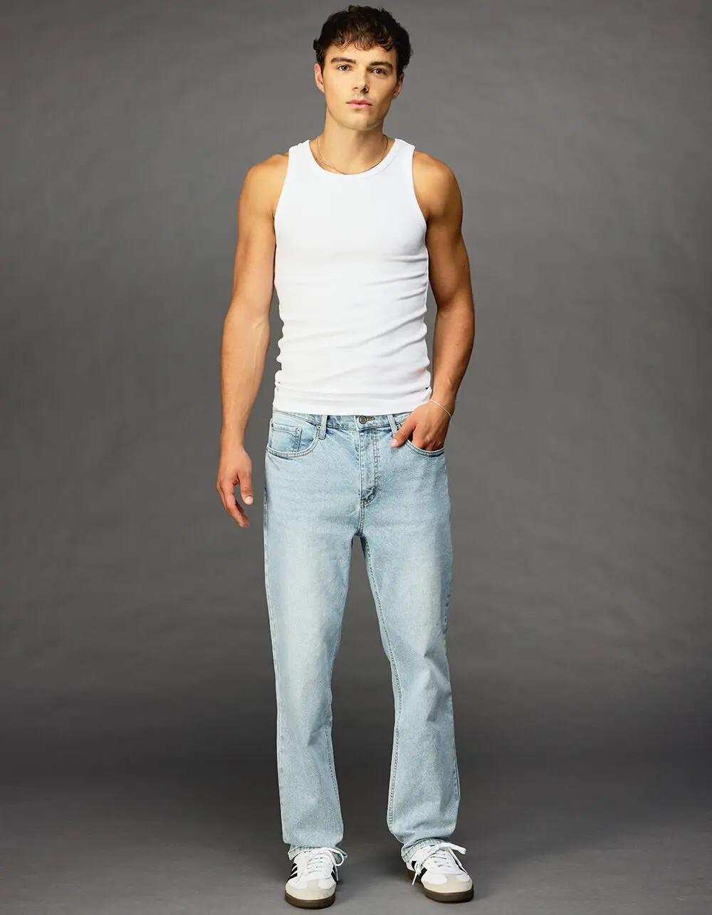 RSQ Mens Slim Straight Jeans