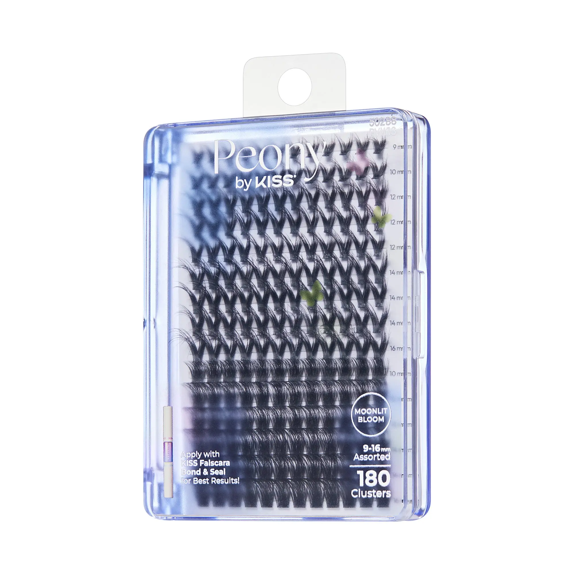 Kiss Peony False Eyelashes, Lash Extension Kit, 180 Lash Clusters - Moonlit Bloom Kiss Peony False Eyelashes, Lash Extension Kit, 180 Lash Clusters - Moonlit Bloom
