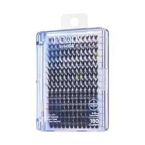 Kiss Peony False Eyelashes, Lash Extension Kit, 180 Lash Clusters - Moonlit Bloom Kiss Peony False Eyelashes, Lash Extension Kit, 180 Lash Clusters - Moonlit Bloom