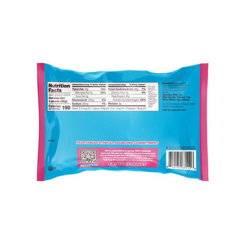 Feastables by MrBeast Valentine’s Milk Chocolate Candy, 22-Count Shareable Chocolate for Gifting & Sharing