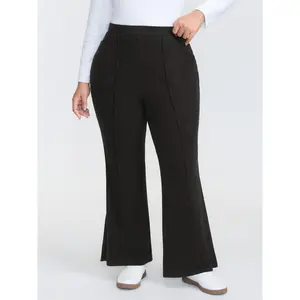 【Butter Soft】BLOOMCHIC Plus Size Stretchy Pockets Mid Rise Bootcut Pants [M-6X] 2026 Summer Vibes Swimweek