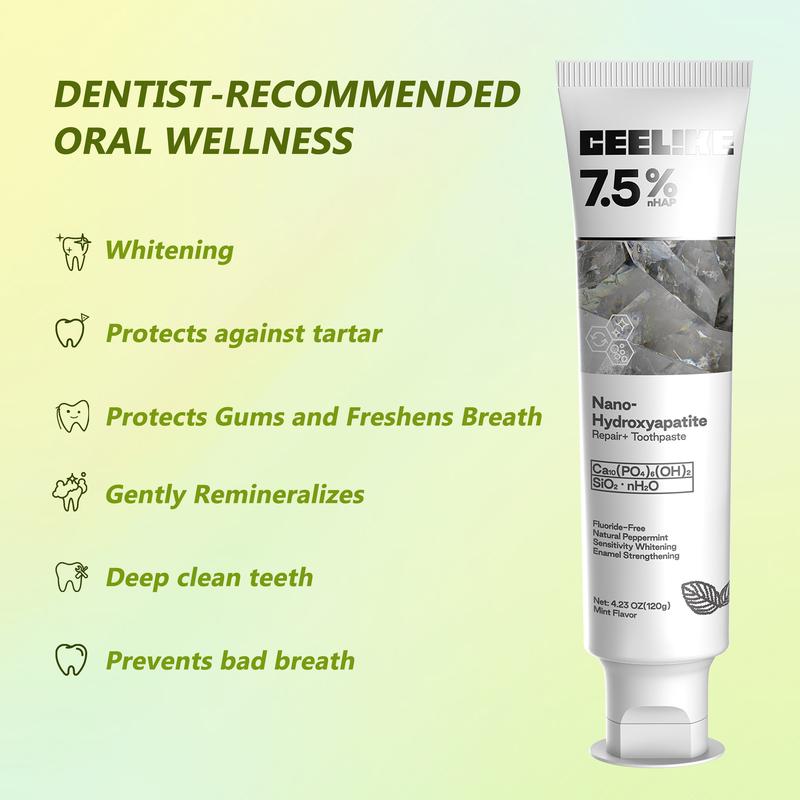 CEELIKE｜MSDRWIKEY  Oral Care Set SP-6 Probiotic Toothpastes Brightening Formula with Probiotics & Oral Spray for Long Lasting Fresh Breath