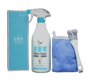 Ultra Clean 27.05 fl oz Kitchen Heavy Duty Degreaser, Multi-Effect Foam Cleaner Spray for Stubborn Grease, Grime and Stains, Perfect for Range Hood, Gas Stove, Microwave, Exhaust Fan, Stainless Steel Sink,Dining Table Bathroom, Floor, Toilet