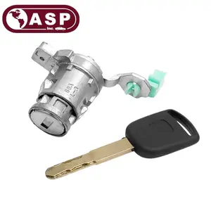 2002-2014 Acura / Honda / HO03 / Driver Side Door Lock Cylinder / Coded / D-19-125 (ASP)