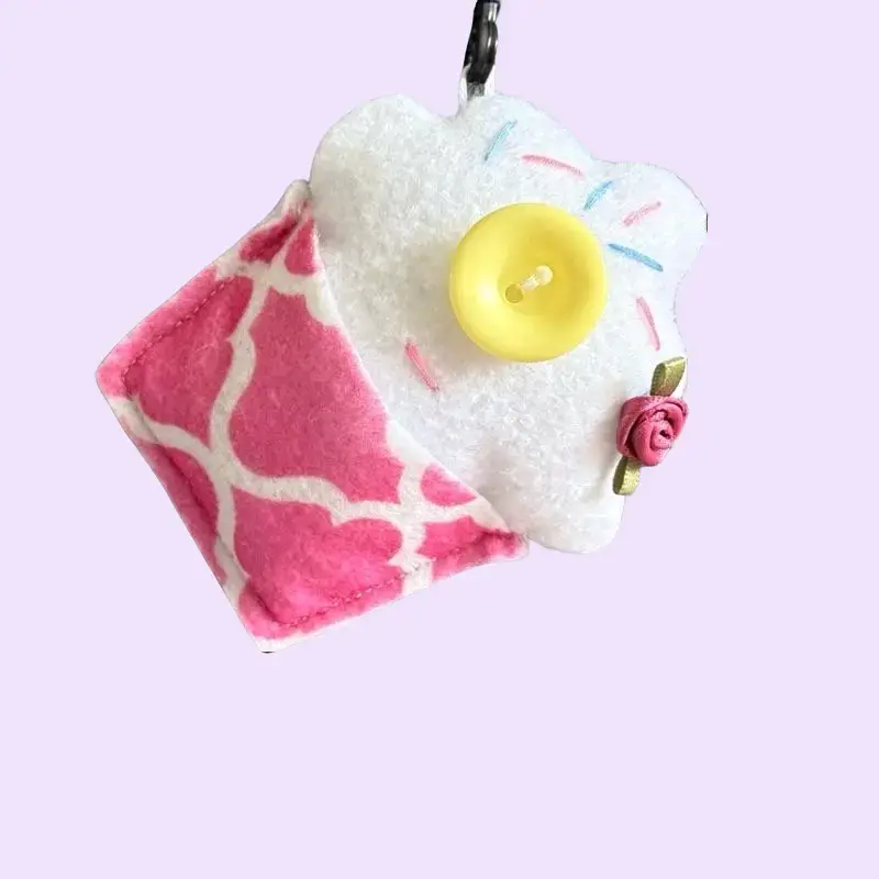 Coo-Coo Cupcake Keychain