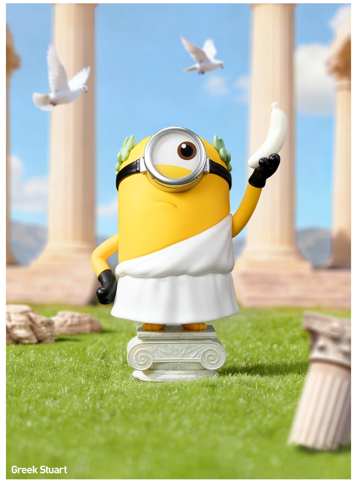 POP MART Minions Bello World Series Figures, Blind Box