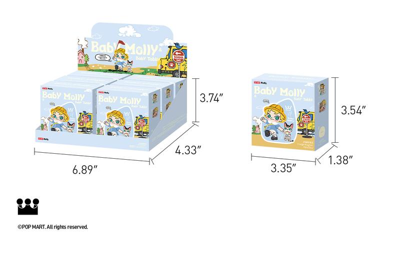 [Spanish] – Baby Molly & Baby Tabby Series – Imán para Nevera en Caja Sorpresa