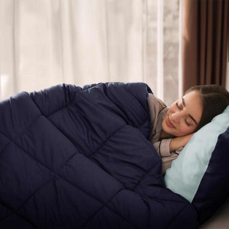 Hannah Bedding 3Pc Reversible Comforter Set – Soft Woven Polyester Autumn Down Alternative -Plush, Cozy, Fluffy Lightweight, Machine Washable - All-Season Queen Comforter Set- King Size Comforter Set