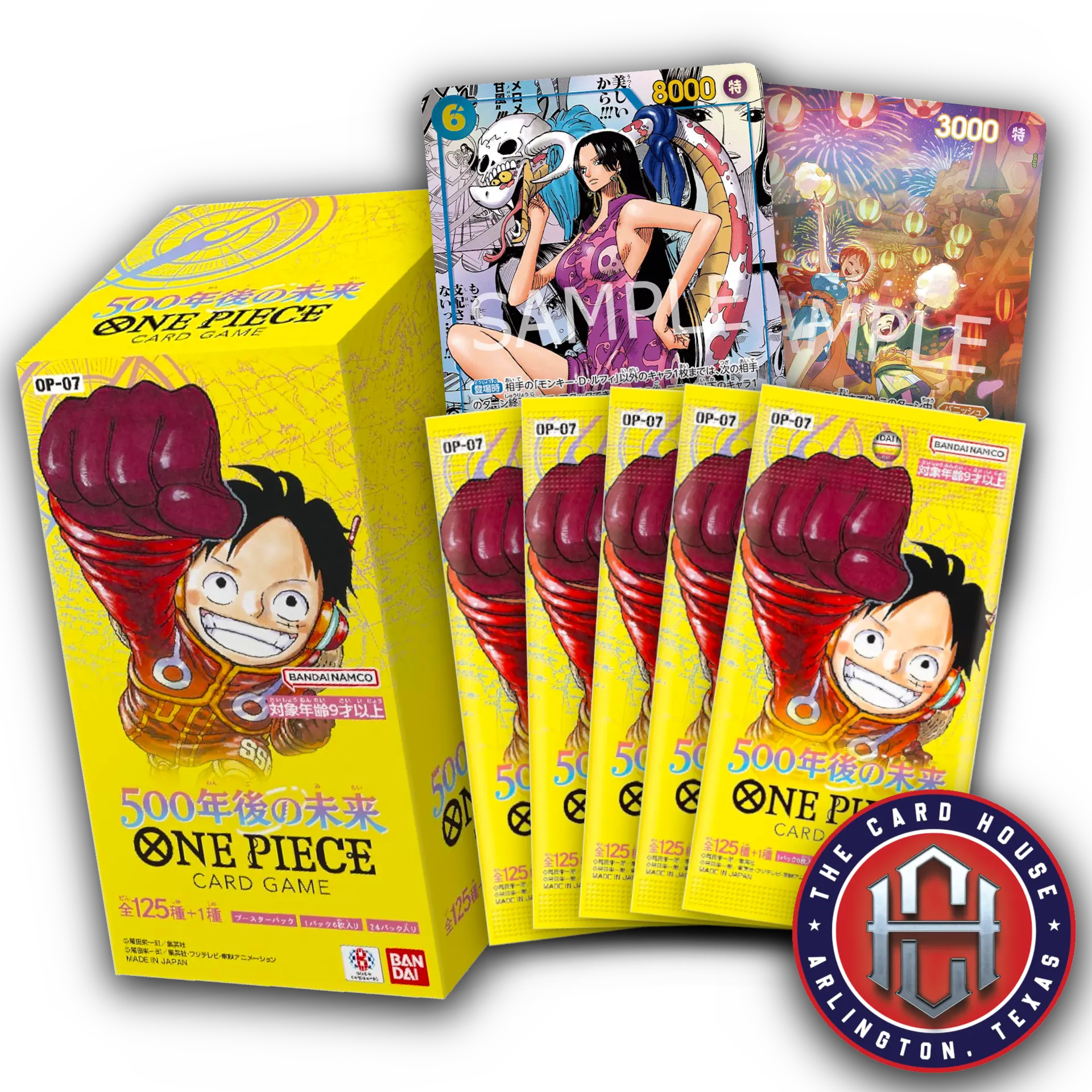 [JPN] OP-07 500 YEARS INTO THE FUTURE - ONE PIECE TRADING CARD GAME
