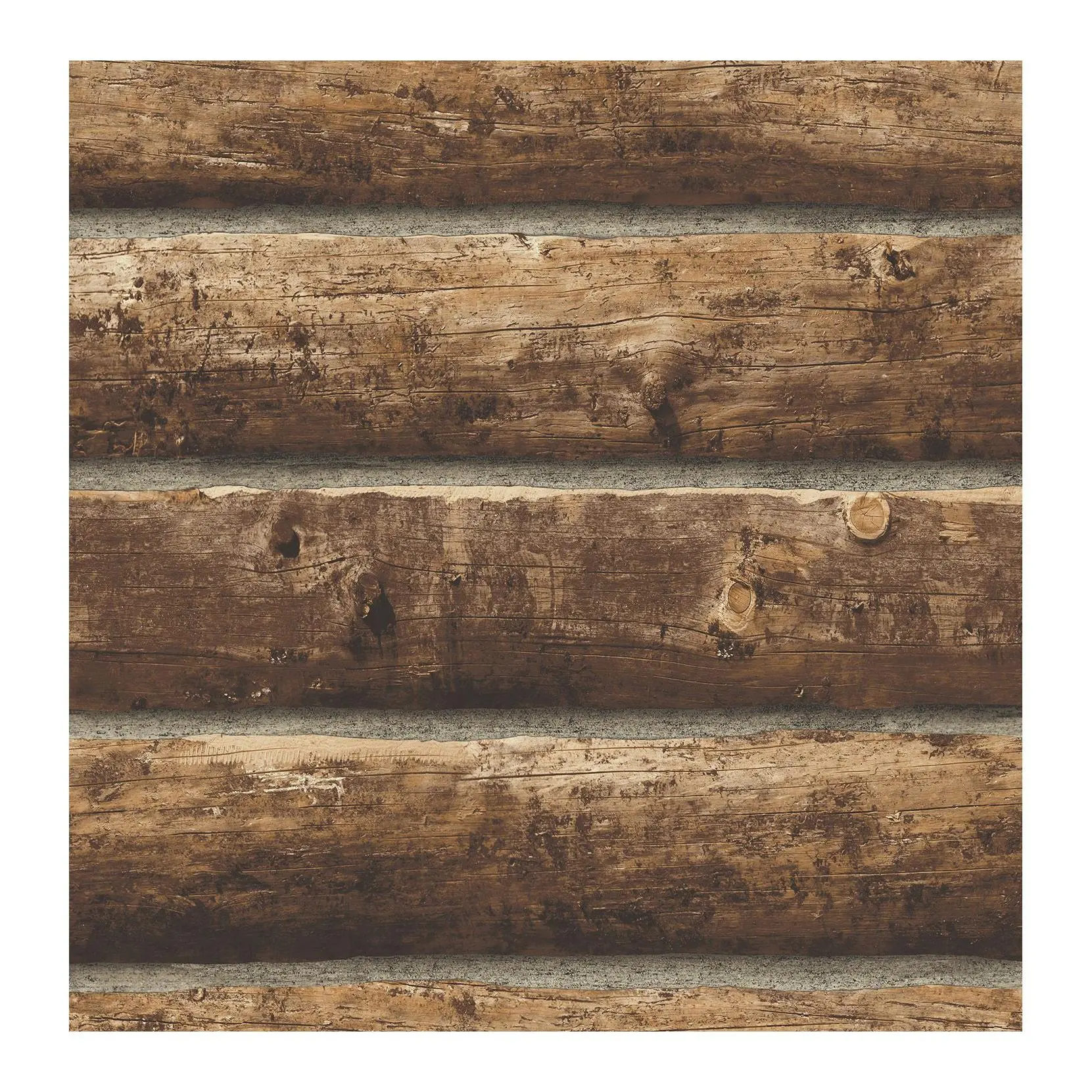 NextWall Log Cabin Peel and Stick Wallpaper Roll NextWall Log Cabin Peel and Stick Wallpaper Roll