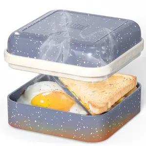 Magic Cooking Box Microwave Cookware, 7-in-1 Microwave Cooker Fast Cooking Reheating Steamer for Rice Eggs Meat Ramen Vegetables Soup, Aluminum Alloy Dishwasher Safe