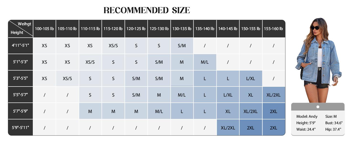 Imily Bela Womens Oversized Denim Jacket Distressed Button Down Boyfriend Jean Jackets 2026 Trendy Shacket