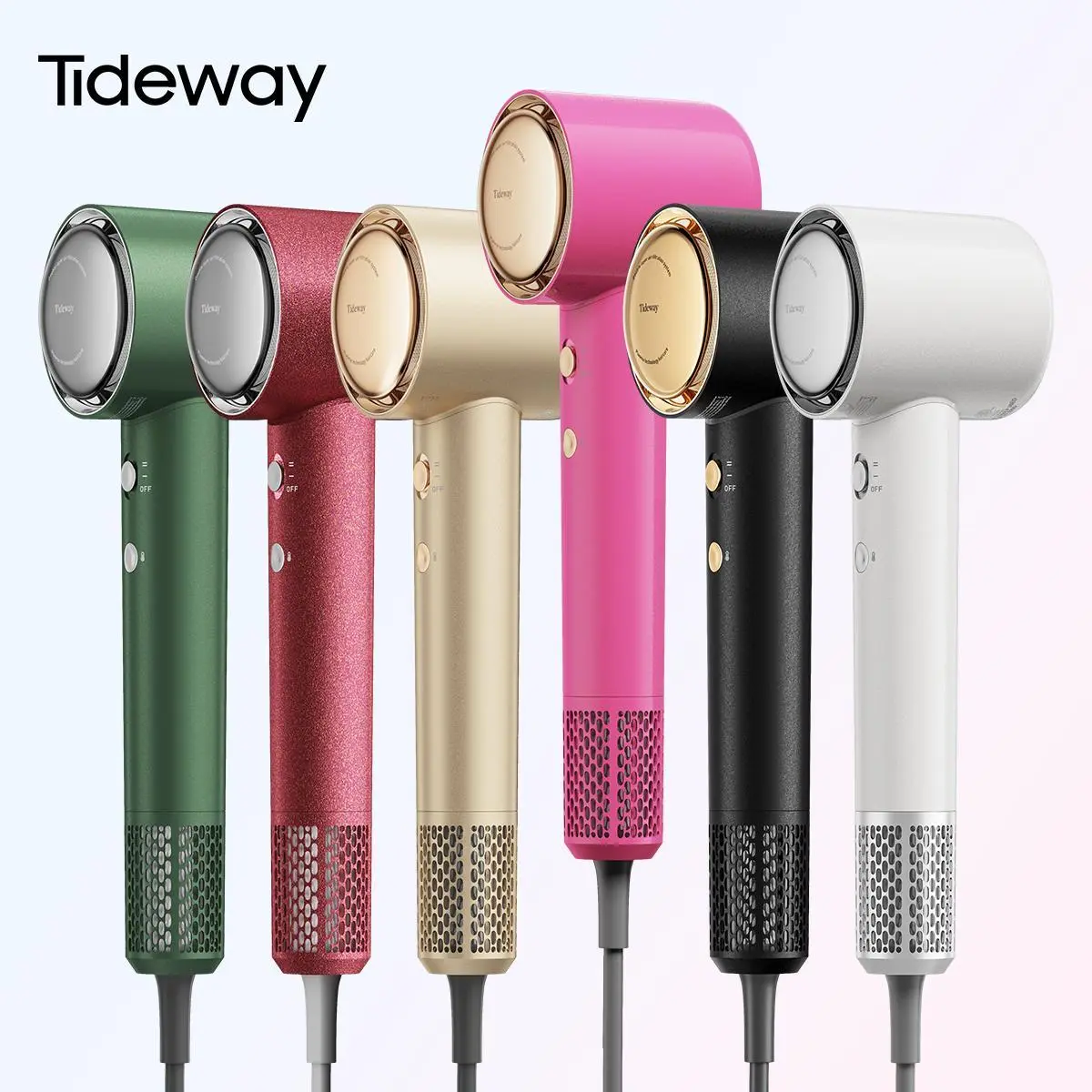 Tideway H11 Plasmix High-Speed Multifunctional Hair Dryer - Plasma Ionic Scalp Care Beauty Product with Intelligent Temp Control, Self-Cleaning, Anti-Static, Frizz-Free Features, Ideal Mom Gifts for Women Summer Hair Style #TikTokShopBackToSchool