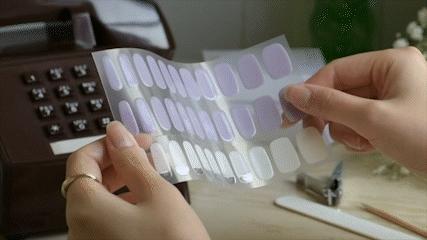 Triple Bundle Semi Cured Gel Nails Strips Odor-Free 30-Second Finish Pick ANY 1 Designs Get 1 Random FREE No Lifting Stays Flat All Day Perfect Gift