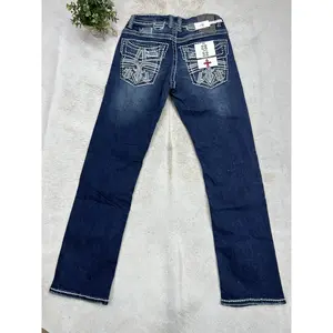 Key Men's Slim straight Boot Jeans