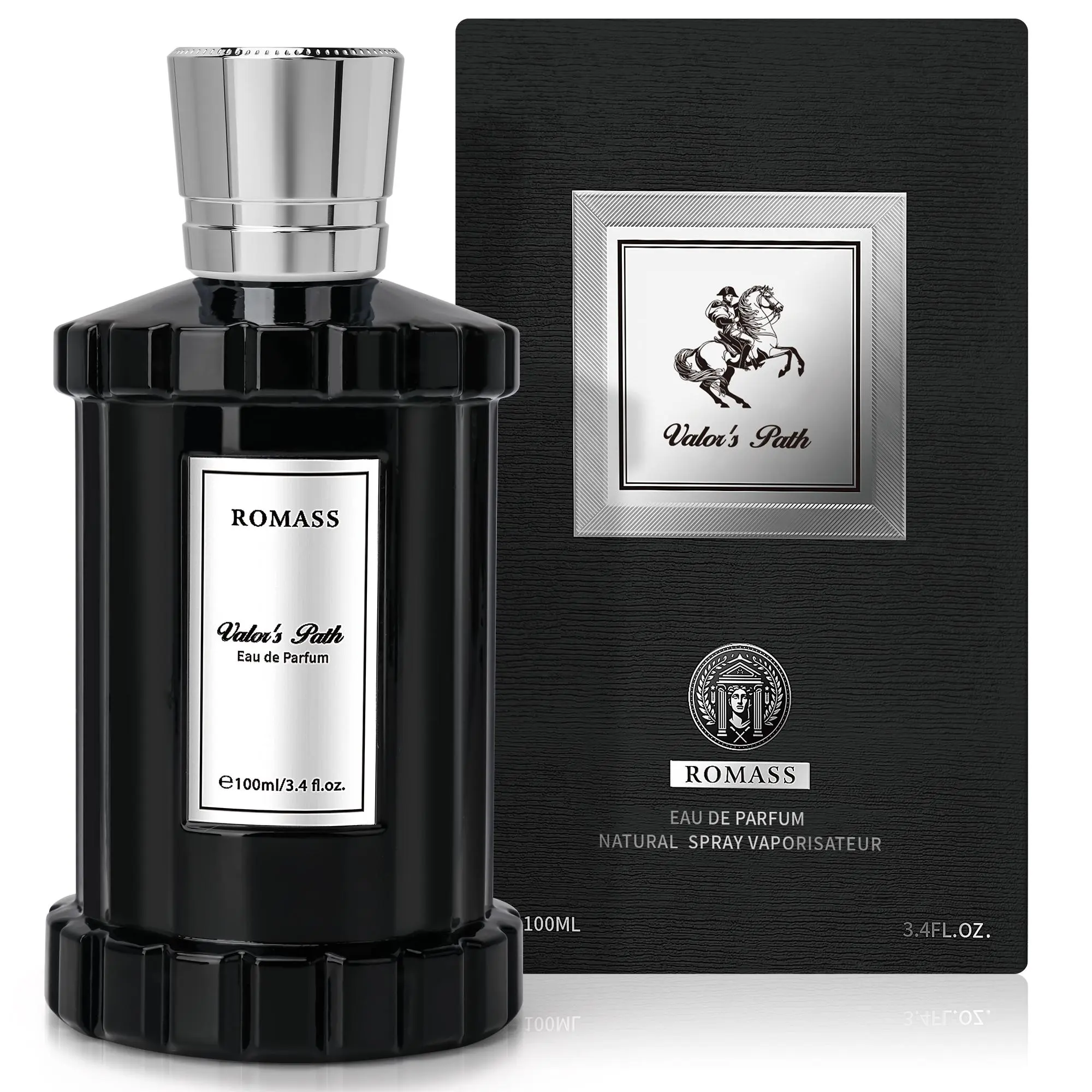 ROMASS Valor's Path Eau de Parfum Spray for Men' and Women - 3.4oz/100ml with Citrus, Lemon,  Fragrance summer  scents，pheromone cologne perfume oud wood pheromones TikTokShopBlackFriday #Summervibes