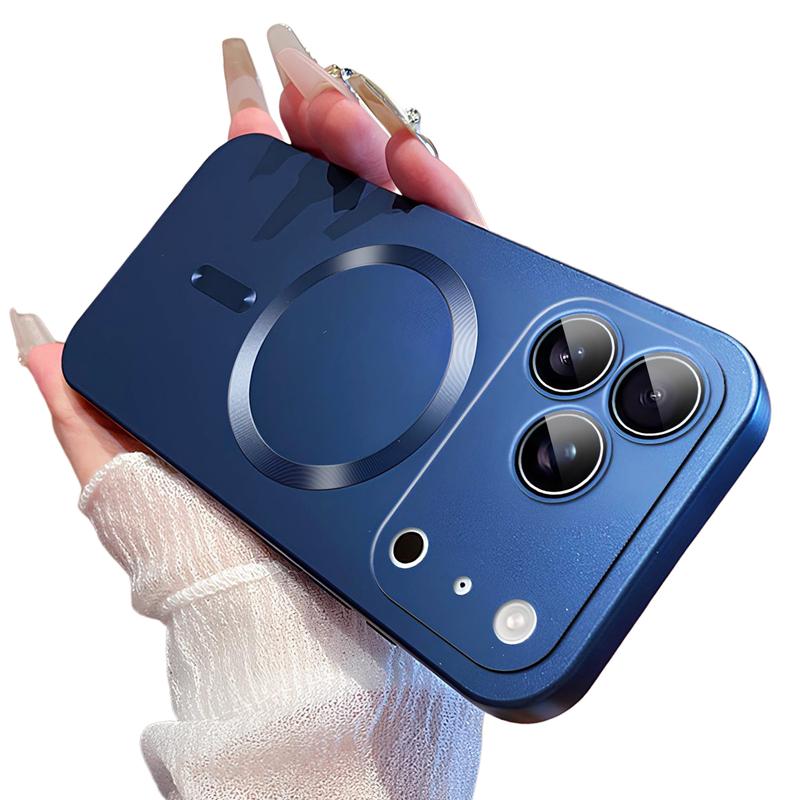 OREKROY【Freeship】Mag Safe Magnetic TPU Case for iPhone 17 Pro Max 16 15 14 13 12 11 Pro Max with Camera Lens Protector, Shockproof Soft Back Phone Cover with Magsafe Wireless Charging