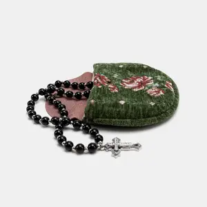 Rose Series Arugula Green Rosary Bag