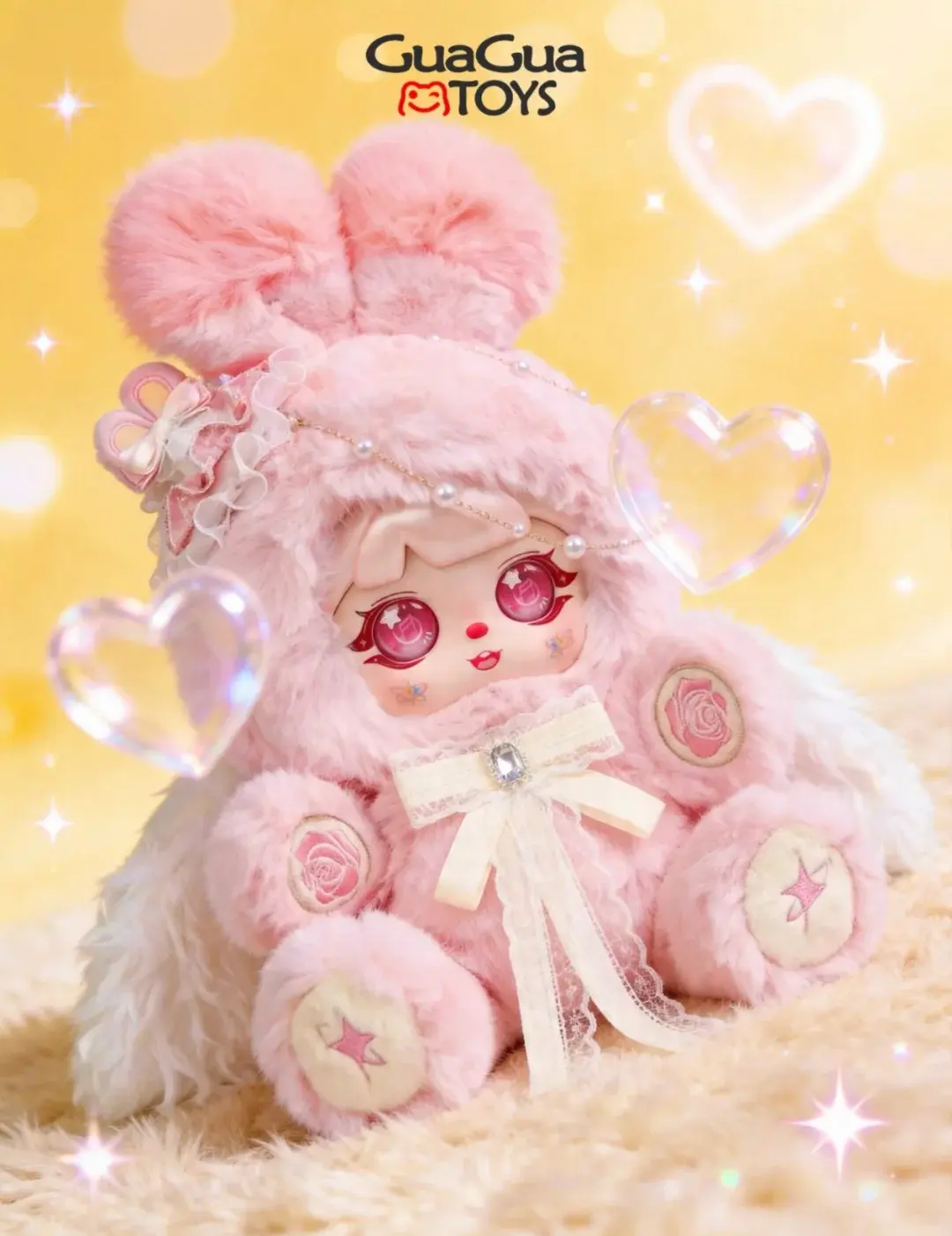 MOCICI 800% Anniversary Limited Edition BPA-Free Mochi Stuffed Animal, Unisex Collectible with Hanging Card & 1 Box with Gift Box, for 12 Years Above