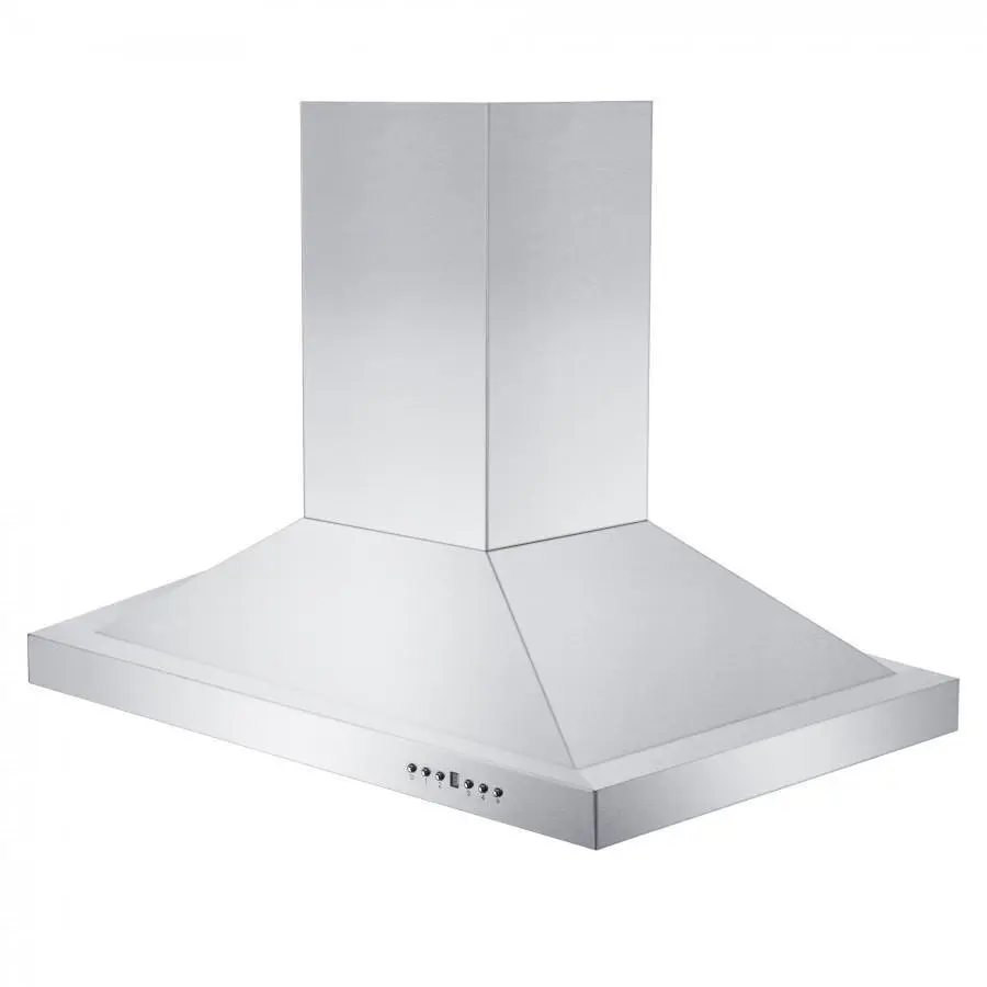 ZLINE 42 in. Ducted Island Mount Range Hood with Single Remote Blower in Stainless Steel (GL2i-RS-42-400)