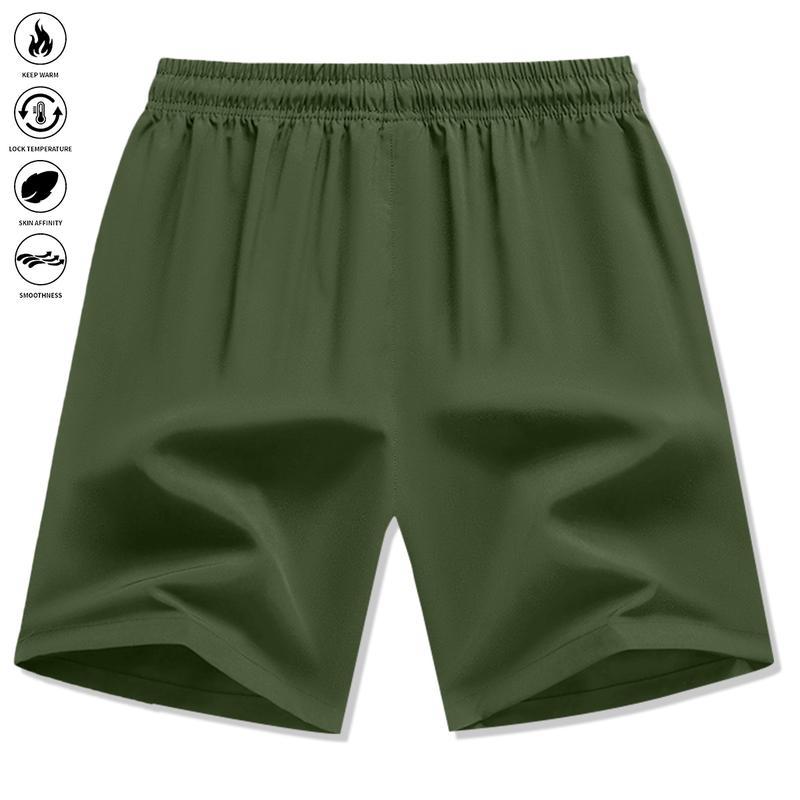 Quick-Dry Men's Fitness Shorts with Lightning Bolt Design - Breathable Lightweight Athletic Shorts for High Intensity Gym Training and Workout sessions