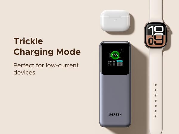 UGREEN Nexode Power Bank 20000mAh 165W with Built-in Retractable USB C Cable Laptop Travel Portable Charger, 100W Input, Fast Charging for MacBook Pro/Air/iPhone 17 16/iPad Pro/Galaxy S25 Ultra/Dell/HP and More ,TikTokShopJumpstartSale
