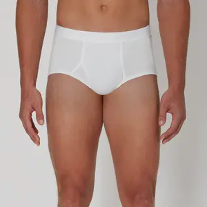 Hanes Ultimate Men's Brief Underwear Pack Full-rise Moisture-wicking Cotton Blue Assorted Or White 7-pack Multi Comfortable Fit Soft Stretch Fabric Breathable 7764w7