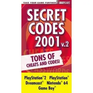 USED-Secret Codes 2001 by BradyGames (Paperback)