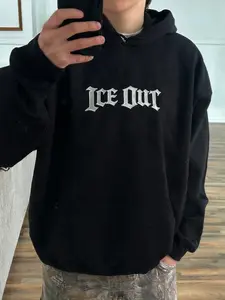 Embroidered 'Ice Out' Choice of T-Shirt, Baby Tee, Cropped Tank Top, Crewneck, Hoodie , Unisex, Adult