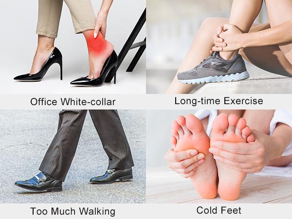 Medcursor Foot Massager with Heat Electric Shiatsu Kneading Machine with Smart APP Mobile Control & 3 Intensity Levels for Home & Office Use - Adjustable Medcursor Foot Massager with Heat Electric Shiatsu Kneading Machine with Smart APP Mobile Control & 3 Intensity Levels for Home & Office Use - Adjustable