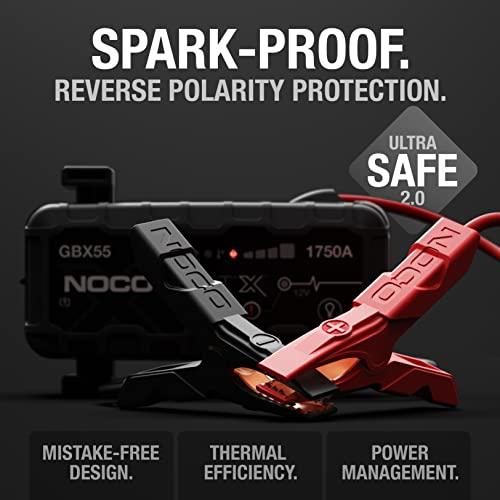 NOCO Boost X GBX55 1750A Jump Starter for 7.5L Gasoline and 5.0L Diesel Engines