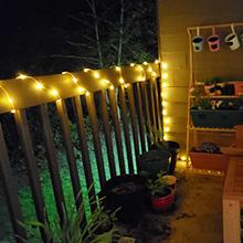 Brightown Solar Rope String Lights Outdoor 2 Pack 39 Feet 100 Led Waterproof Solar Powered Fairy Lights with 8 Lighting Modes, Copper Wire PVC Tube Lights for Garden Wedding Party DIY Decor (Warm White)