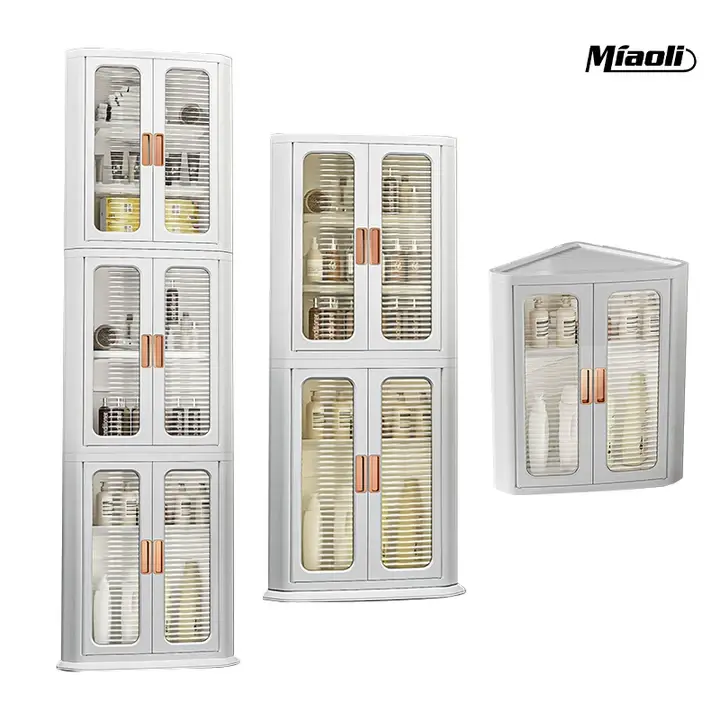 miaoli 3-Tier Corner Storage Unit — Foldable, Stackable, and Expandable; A Dust-Free Organizer Great for Closets, Storage Rooms, Bedrooms, Living Rooms, Apartments, and Dorms; A Space-Saving Storage Solution Made for Home Spaces.#SummerWins