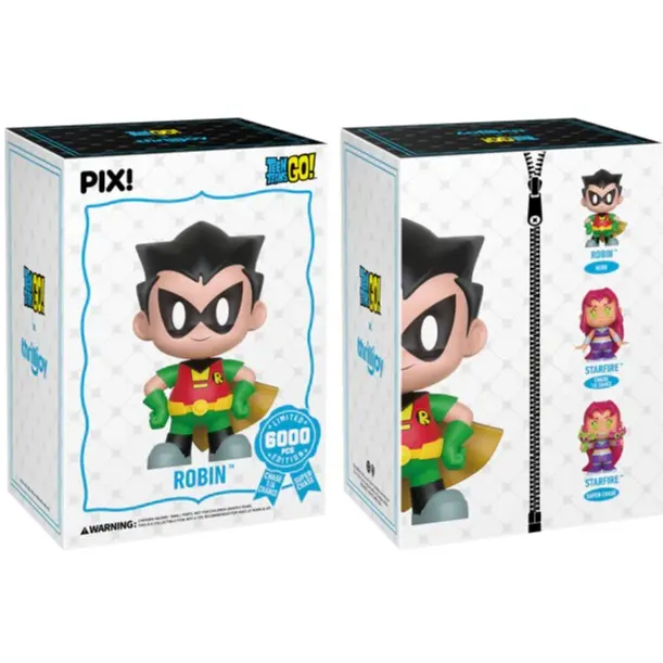 ThrillJoy Pix! - Teen Titans Go! - Robin Pix Vinyl Figure