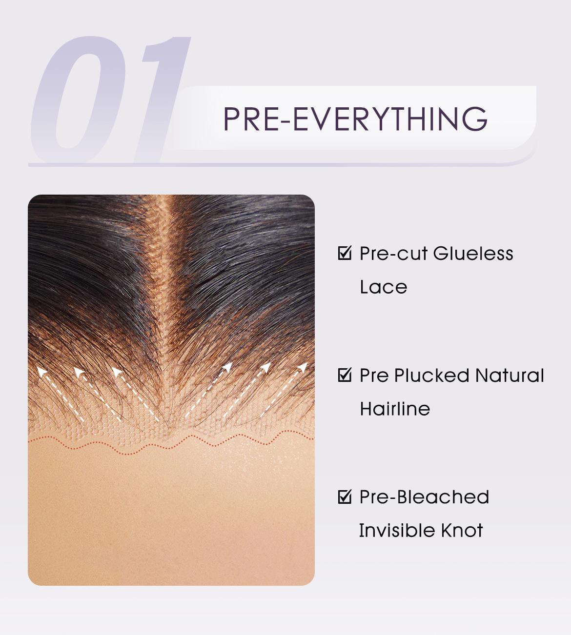 Wavymy Layered Cut Bob Wig 9x6 TPart Yaki Straight 220% Density Natural Black Wear Go Glueless Pre Cut Lace  Pre Plucked Beginner Friendly 100% Human Hair Deep Part Dome Cap Easy Install Heat Resistant