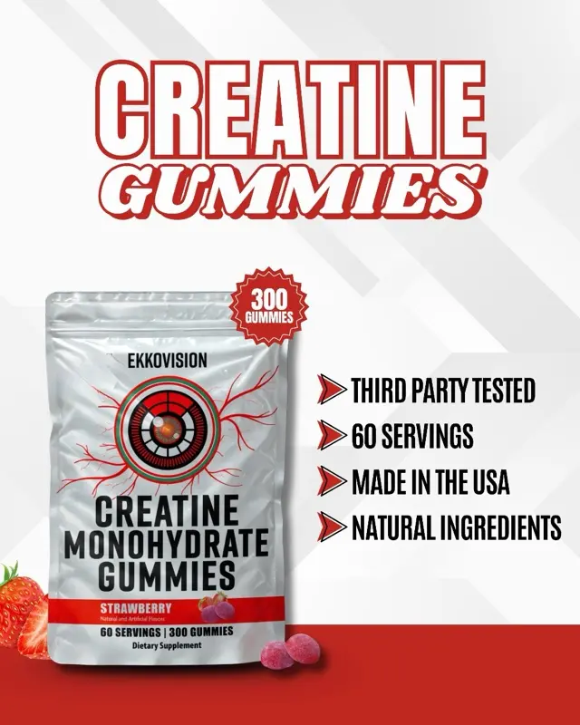 EKKO Creatine Monohydrate - 3rd Party Tested