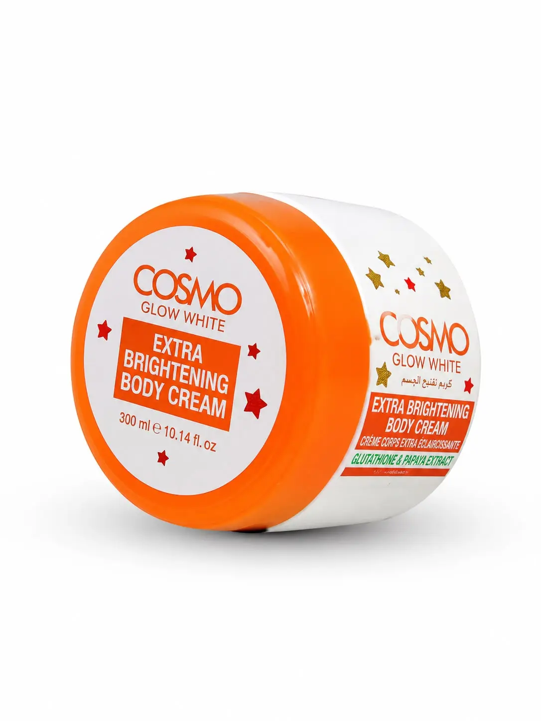 COSMO Glow White Gluta Papaya Extra Brightening Body Cream 300 mL