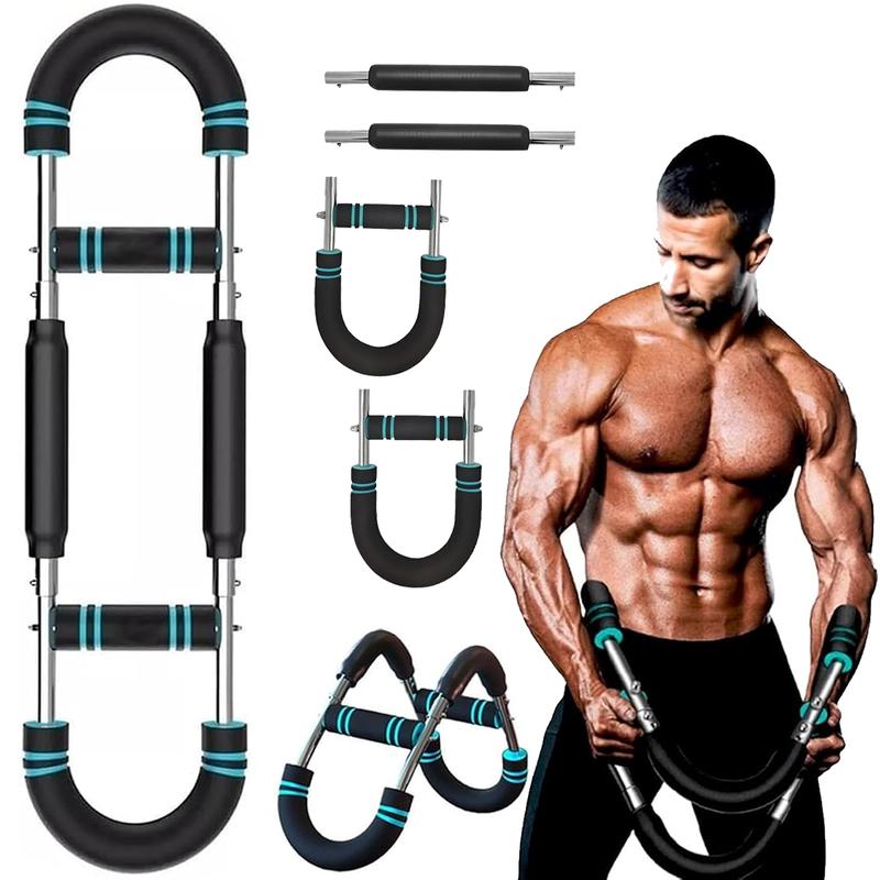 Easy-Assemble Twister Arm Strengthener | 60-100lb Adjustable Resistance | Beginner-Friendly Chest & Arm Trainer | TikTok Fitness Starter Kit