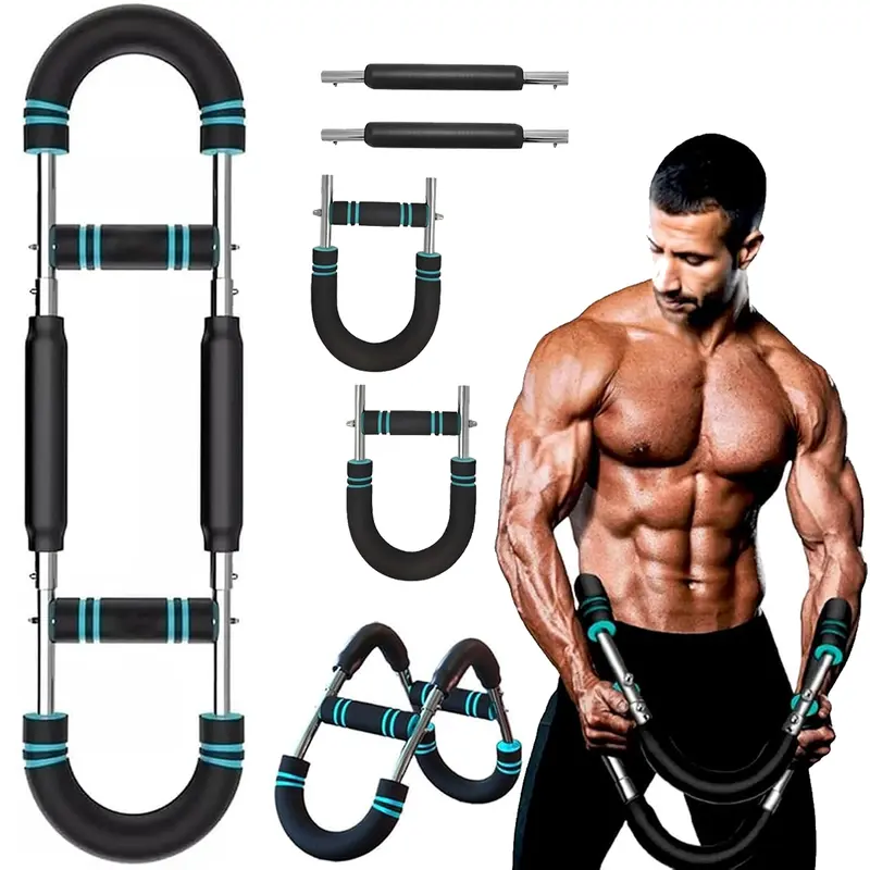 Easy-Assemble Twister Arm Strengthener | 60-100lb Adjustable Resistance | Beginner-Friendly Chest & Arm Trainer | TikTok Fitness Starter Kit