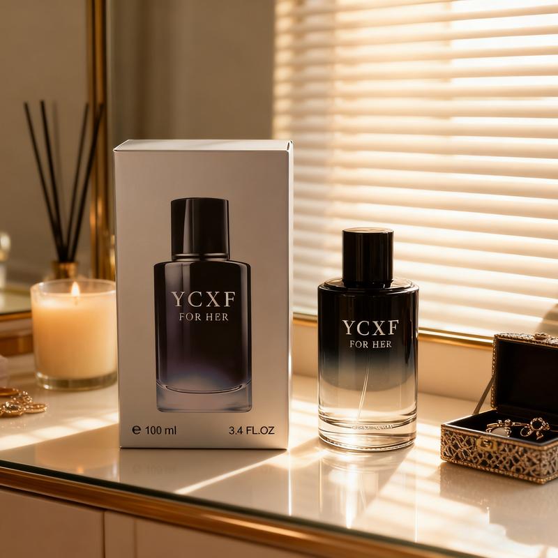 YCXF Men's Pheromone Cologne—Long-lasting allure, blending oriental citrus and woody notes. Its sensual fragrance captivates women, unleashing masculine charm. A light fragrance spray with fruity sweet woody tones, delivering an exceptional scent.