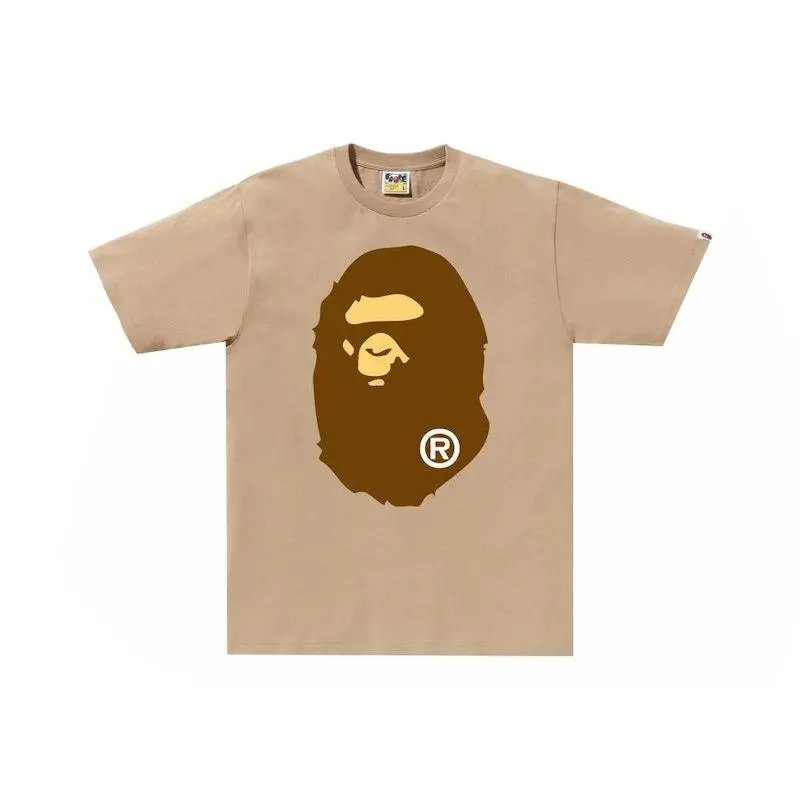 BAPE Big Ape Head Tee Beige (men) by StockX
