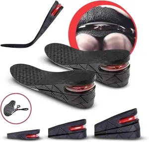 Invisible Height Increasing Insolr,1 Pair Breathable Comfortable Sports Insole,Detachable Height Increasing INsole,Height Increase Insole