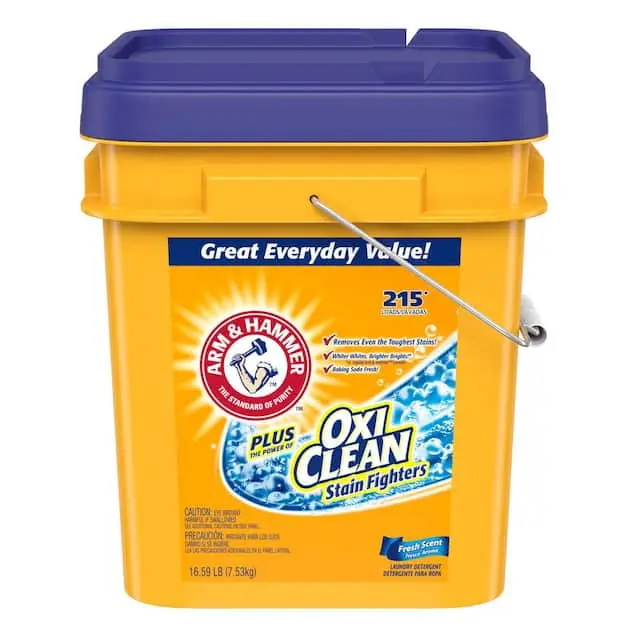 16.59 lbs. Fresh Scent Powder Laundry Detergent with OxiClean Household Perfume Scented